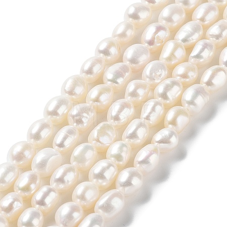 Natural Cultured Freshwater Pearl Beads Strands PEAR-Z002-21-1