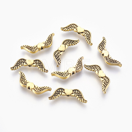 Tibetan Style Alloy Beads X-TIBEB-6803-AG-FF-1