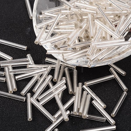 Glass Bugle Beads GT002-1
