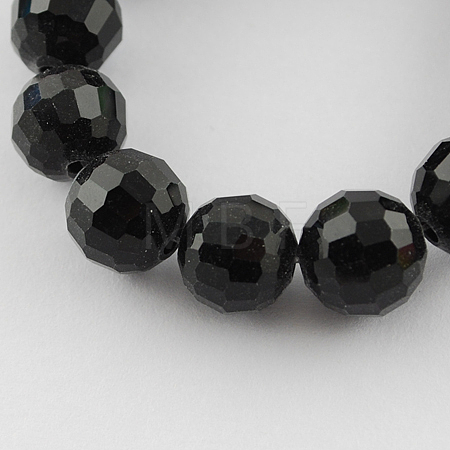 Transparent Glass Bead Strands GLAA-R095-8mm-08-1