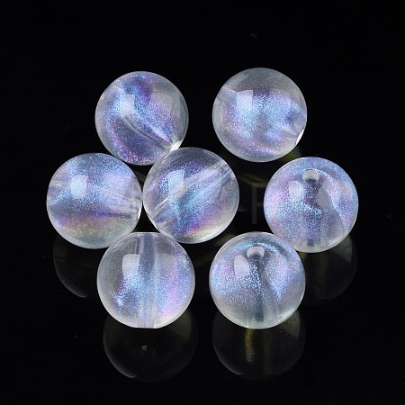 Transparent Acrylic Beads X-OACR-N008-108D-01-1