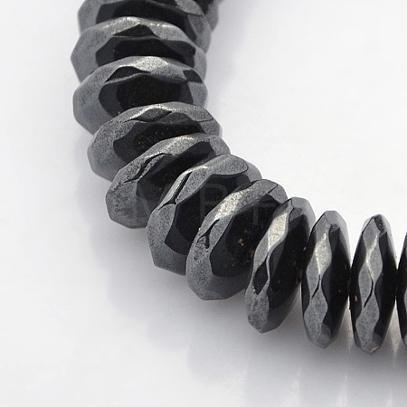 Non-magnetic Synthetic Hematite Beads Strands X-G-J233-02-1