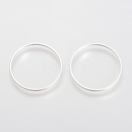 Brass Linking Rings KK-S327-06S-25mm-1