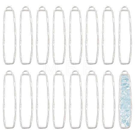 20Pcs Alloy Open Back Bezel Big Pendants FIND-CA0011-76-1