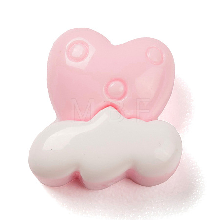 Opaque Resin Cabochons RESI-C032-01H-1