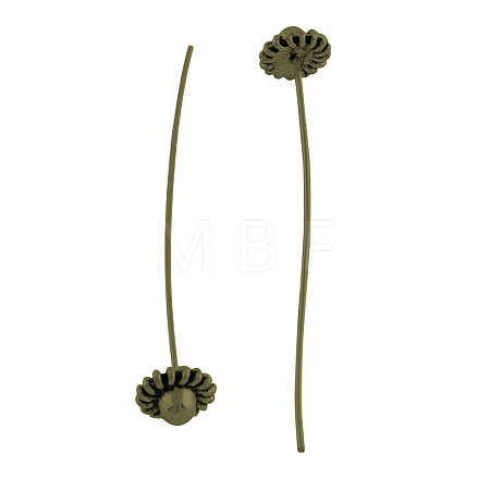 Brass Fancy Pins TIBE-894-AB-NR-1