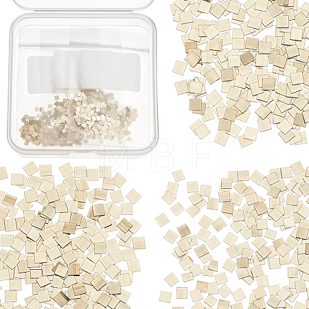 3 Bags 3 Styles High Medium Low Temperature Square Sterling Silver & Brass & Zinc Chip Solder DIY-BC0017-55-1