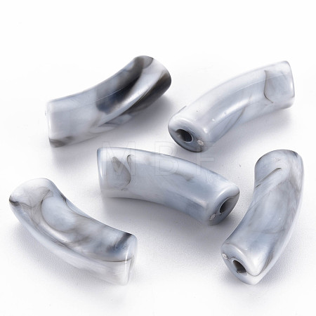 Opaque Acrylic Beads OACR-Q181-001C-1