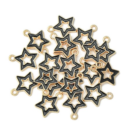 Alloy Enamel Pendants ENAM-YW0003-01B-1