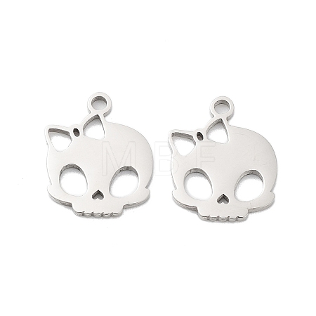 Non-Tarnish 316 Surgical Stainless Steel Charms STAS-Q314-16P-1