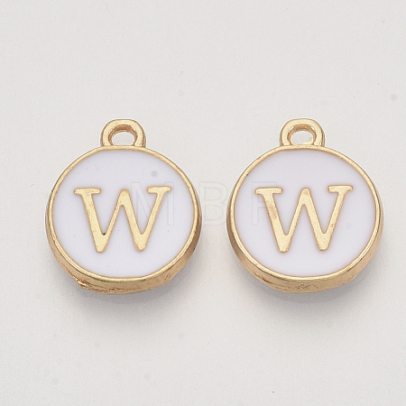 Golden Plated Alloy Charms ENAM-S118-01W-1