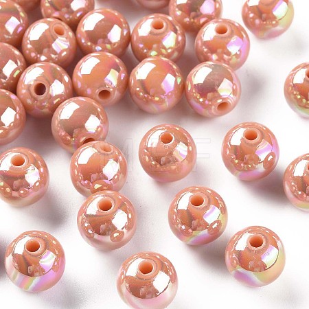 Opaque Acrylic Beads MACR-S370-D12mm-35-1
