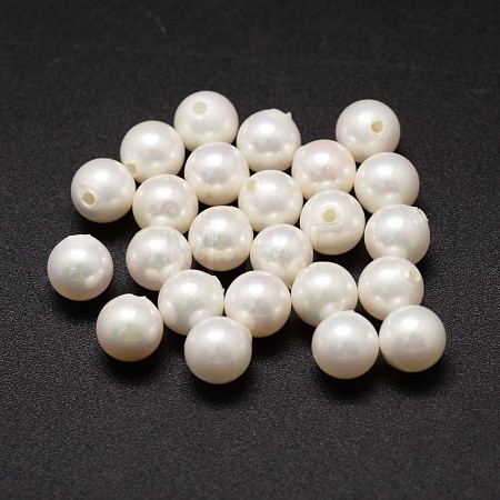 Shell Pearl Beads X-BSHE-L031-01-8mm-1