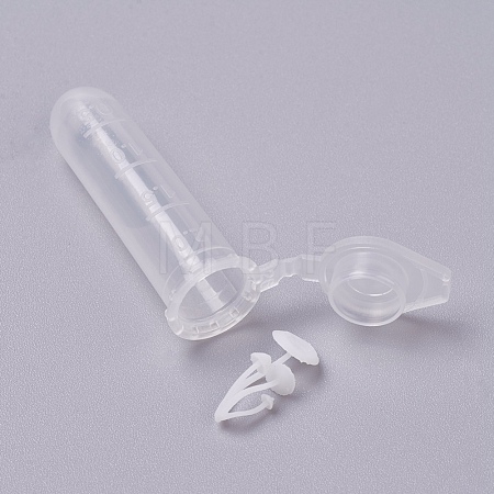 Transparent Disposable Plastic Centrifuge Tube DIY-WH0079-84C-03-1