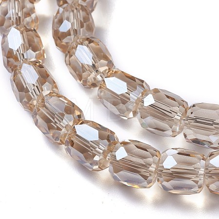 Electroplate Glass Beads GLAA-F108-13A-04-1