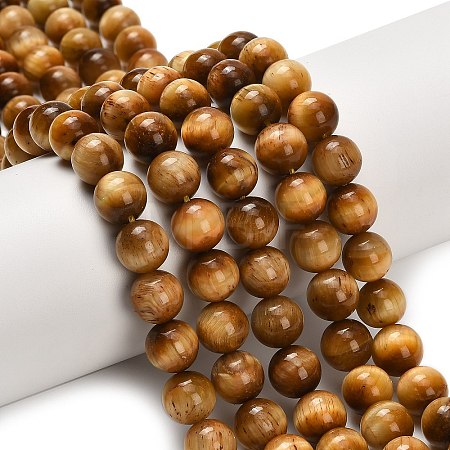 Natural Tiger Eye Beads Strands G-B133-A02-10mm-03-1