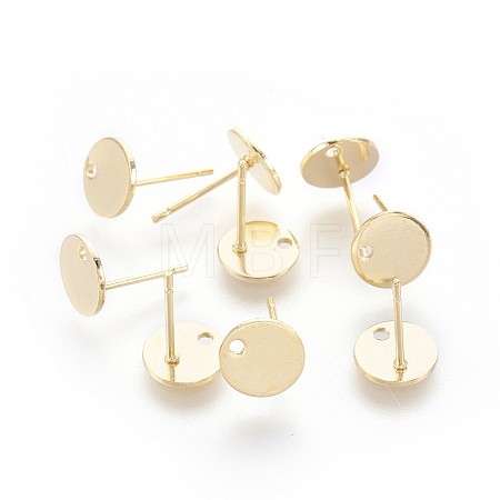 304 Stainless Steel Stud Earring Findings STAS-P221-14G-1