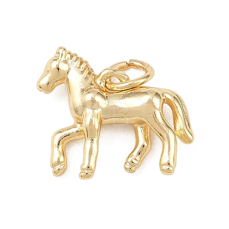 Brass Pendants KK-Z132-12G-1