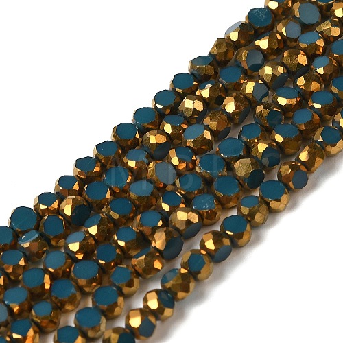 Electroplate Glass Beads Strands EGLA-P061-01A-04-1