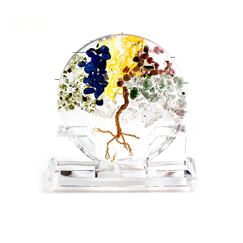 Resin Tree of Life Home Display Decorations TREE-PW0002-01F-1