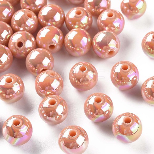 Opaque Acrylic Beads MACR-S370-D12mm-35-1