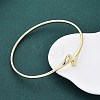 Alloy Arm Cuff Bangles Girl Women AJEW-A063-02G-2