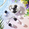 15Pcs 3 Colors Opaque Acrylic Beads SACR-TADJ0001-05A-5