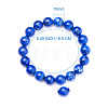 Natural Lapis Lazuli Round Beads Stretch Bracelets BJEW-PH0001-10mm-02-3