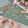 20Pcs Alloy Shank Buttons BUTT-PH0001-82B-G-3