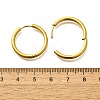 304 Stainless Steel Hoop Earrings for Women EJEW-M068-15C-G-5