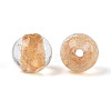 Handmade Gold Foil Glass Beads LAMP-C004-03G-2