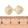 Brass Micro Pave Cubic Zirconia Pendants KK-A284-03G-3