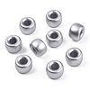 Spray Painted Plastic Beads LS-KY-T025-01-G03-1