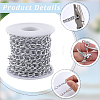 5M Aluminium Twisted Curb Chains CHA-BM0001-01S-6
