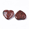 Natural Red Sesame Jasper Heart Love Stone G-S364-066-3
