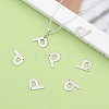 Tarnish Resistant 304 Stainless Steel Letter Charms LS-STAS-O072-P-5