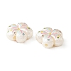 Printed Opaque Acrylic Beads OACR-B054-01J-2