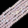 Transparent Glass Beads Strands EGLA-A044-T2mm-MB22-1