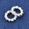 Brass Soldered Closed Jump Rings KK-K253-15C-03S-2