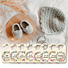 Wood Baby Closet Size Dividers AJEW-WH0353-005-3