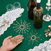 4Pcs Glass Rhinestone Wine Glass Charms AJEW-OC00044-3