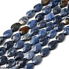 Natural Dumortierite Beads Strands G-B159-A04-2