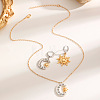 Brass Crystal Rhinestone Earrings & Necklaces WG06C1A-07-2