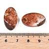 Transparent Resin and Walnut Wood Pendants RESI-T057-03C-4