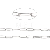 304 Stainless Steel Paperclip Chains CHS-F010-01C-P-2