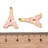 304 Stainless Steel Enamel Pendants SA-CBA7876-06G-3
