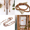 GOMAKERER Dyed Natural Wood Beads WOOD-GO0001-07A-7