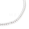 Grade AA Electroplate Non-magnetic Synthetic Hematite Beads Stretch Bracelets for Women BJEW-JB12585-4