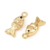 Ocean Theme Brass Micro Pave Cubic Zirconia Charms X1-KK-F902-08I-G-2
