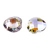 72Pcs Electroplated Transparent Glass Charms EGLA-N006-073-5